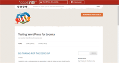 Desktop Screenshot of corephpdemos.com